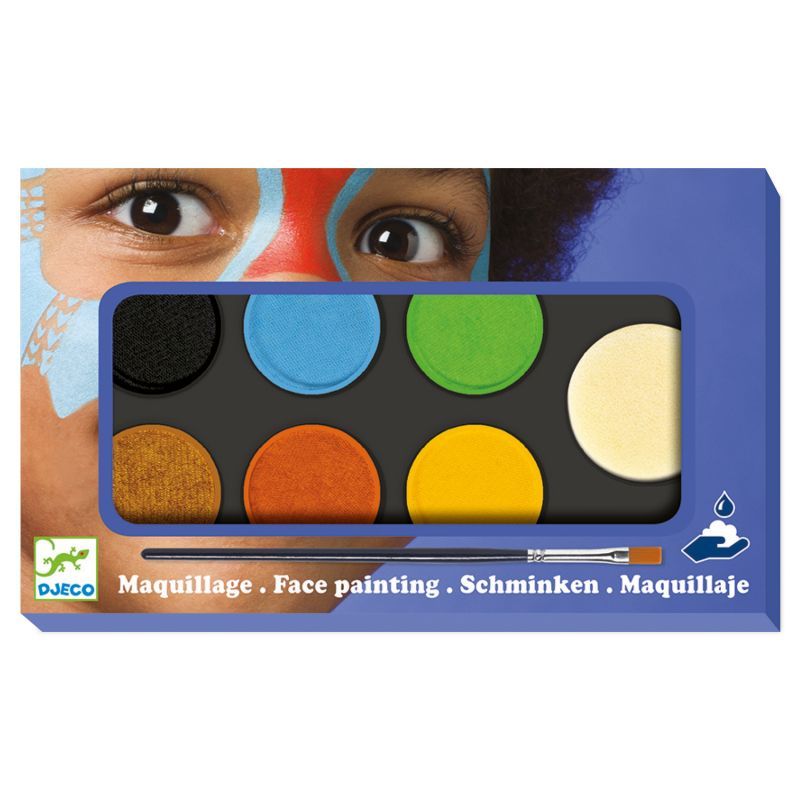 Palette de maquillage 6 couleurs nature Djeco