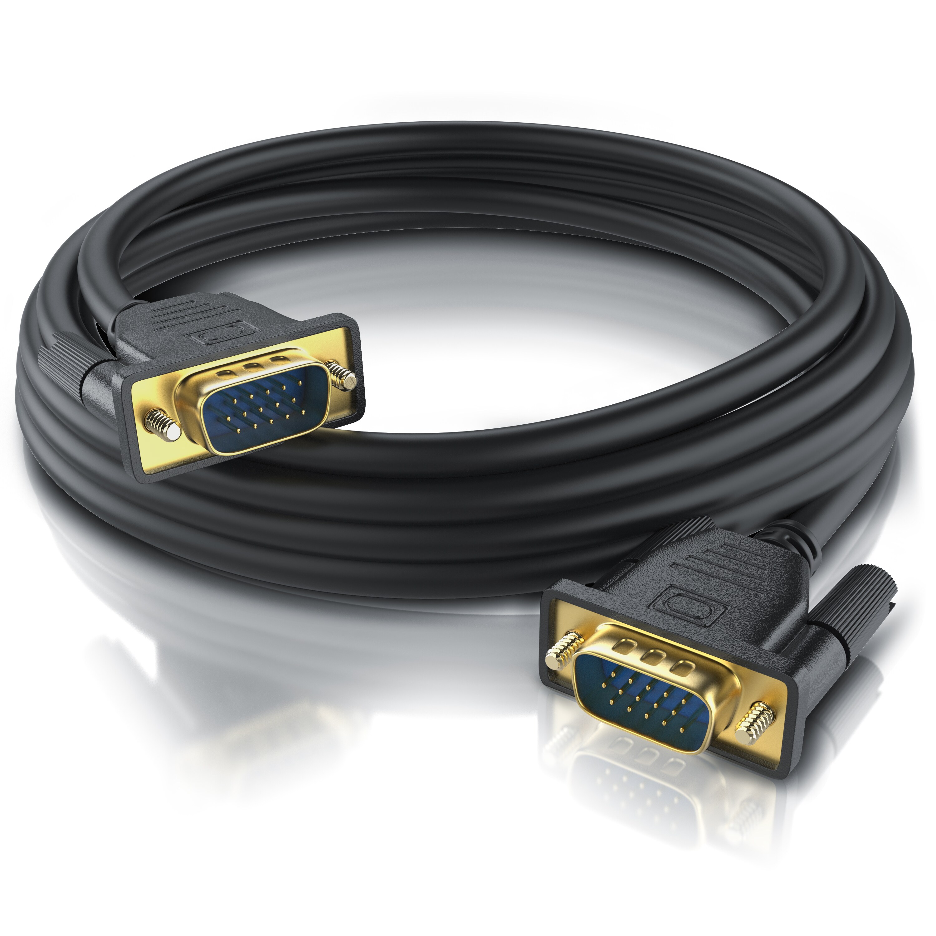 Primewire VGA Monitorkabel / 15-poliger Anschluss (D-Sub) - S-VGA zu S-VGA Videokabel mit 1080p - 3m