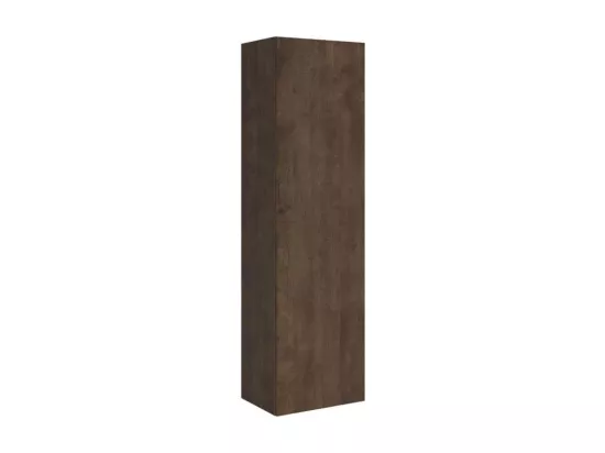 Armoire lit 140x190 avec canapé et colonne de rangement bois noyer Kanto-Couleur Microfibre 12