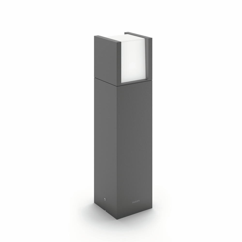 Philips LED Arbour padverlichting in antraciet, 3,8W, 800lm, IP44, 400mm