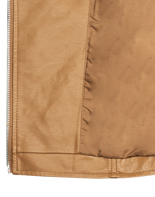 Vila - VICARA COATED JACKET Marrón