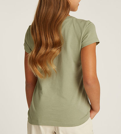 Calvin Klein T-shirt - 2-pak - Slim Monogram - Turtledove/Misty