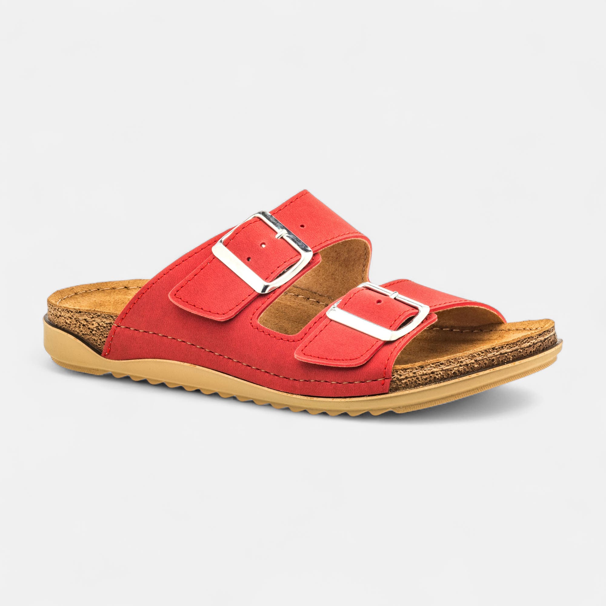 Mules Femme rouge