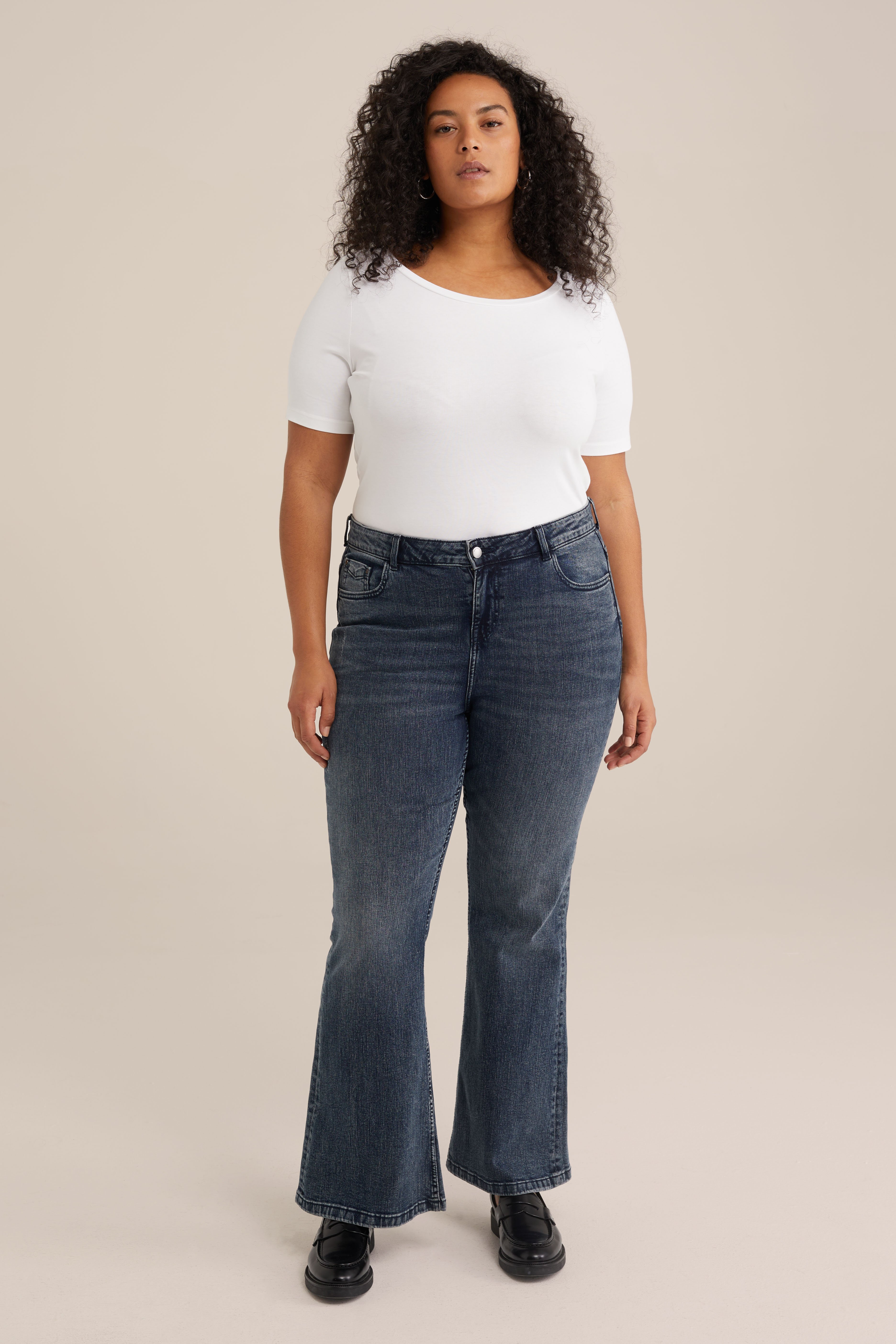 T-shirt - Curve WE Fashion Wit