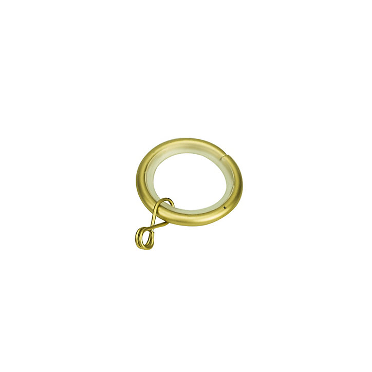 10 anneaux pour barre à rideau Elasa GoodHome Ø16/19 mm doré