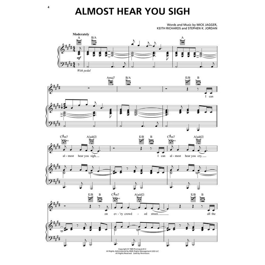 Hal Leonard - The Rolling Stones Sheet Music Anthology PVG
