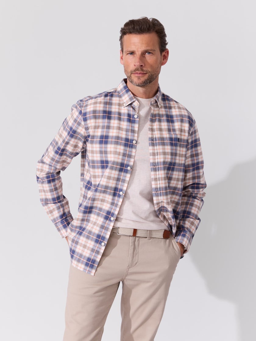 Christopher skjorte Vintage Indigo