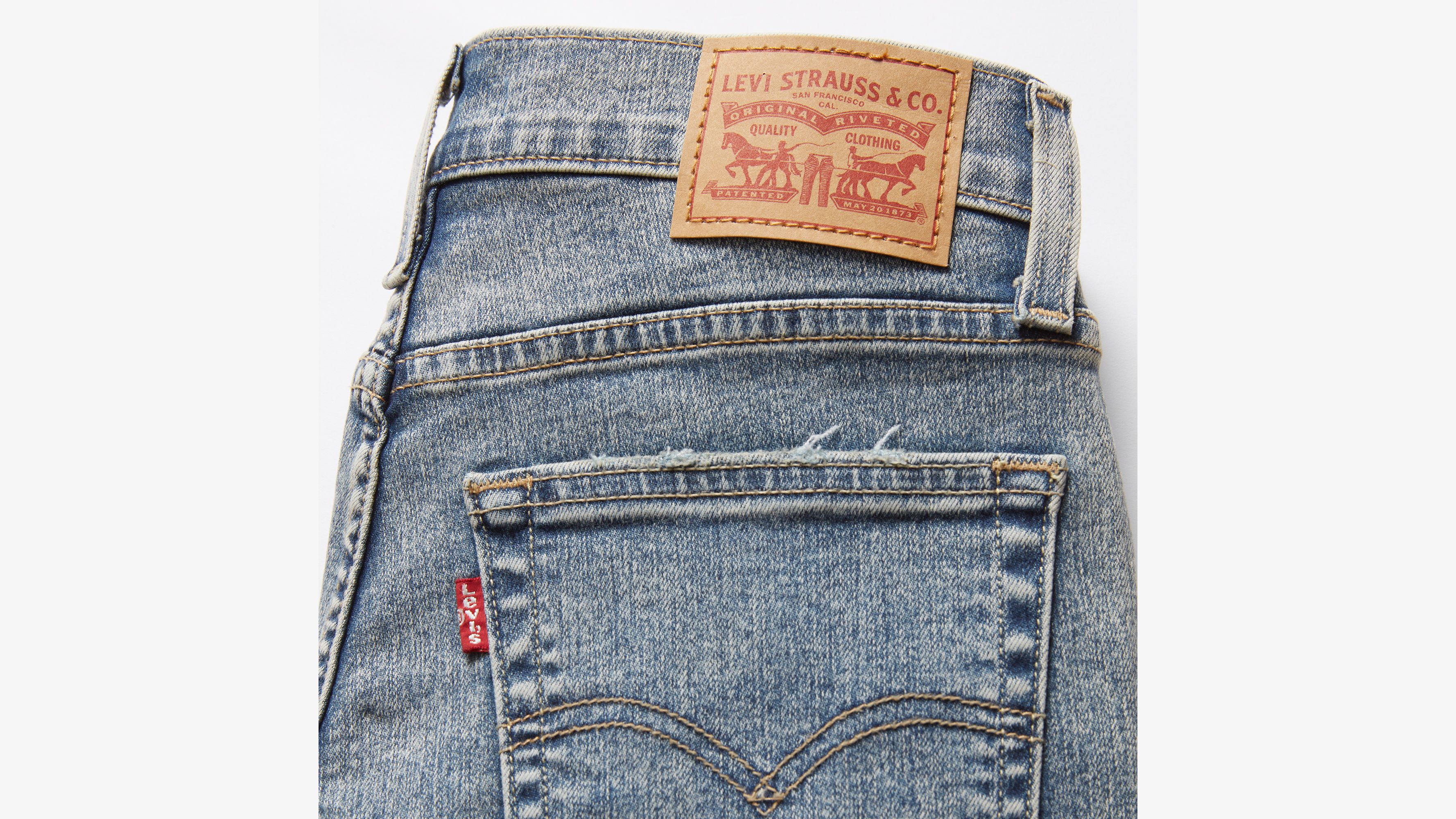 Jean 724™ taille haute Straight - Fascinating Fact - Bleu