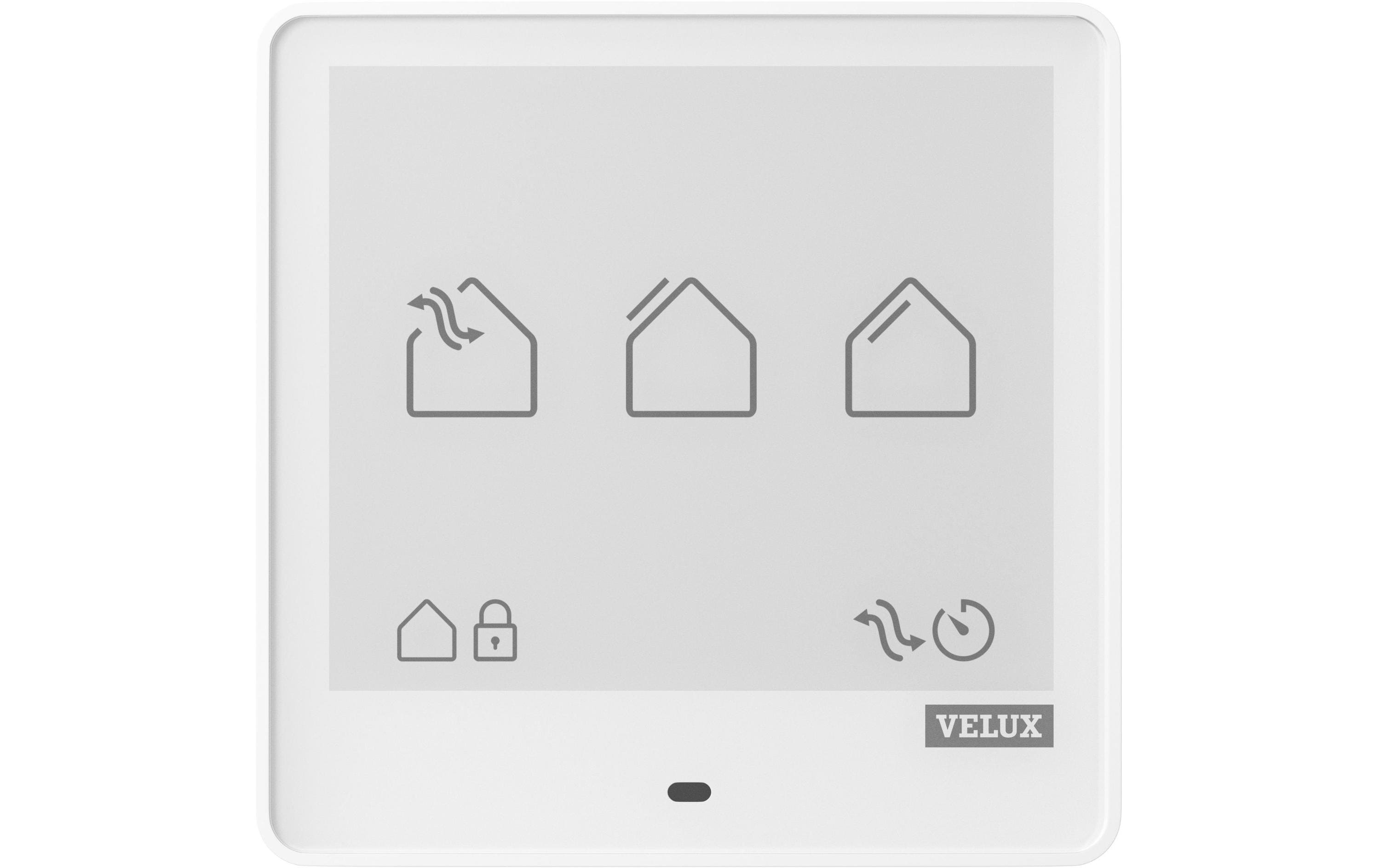 VELUX Touch KLR 3000<br>Komfortable Touchscreen-Fernbedienung für VELUX Dachfenster, Aussenrollläden, Hitzeschutz-Markisetten und Sonnenschutzprodukte