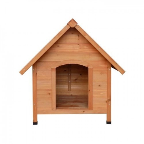 Casinha de cachorro de madeira marrom da Cstore