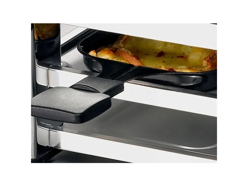 Rommelsbacher RCC 1000 Fashion - Raclette/grill - 1 kW - krom