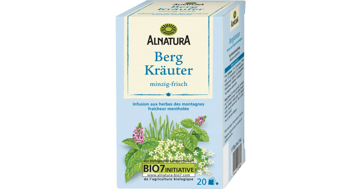 Alnatura Bio Bergkräuter Tee