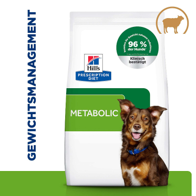 Hill's Vet Hundefutter Prescription Diet Metabolic Lamm 12kg