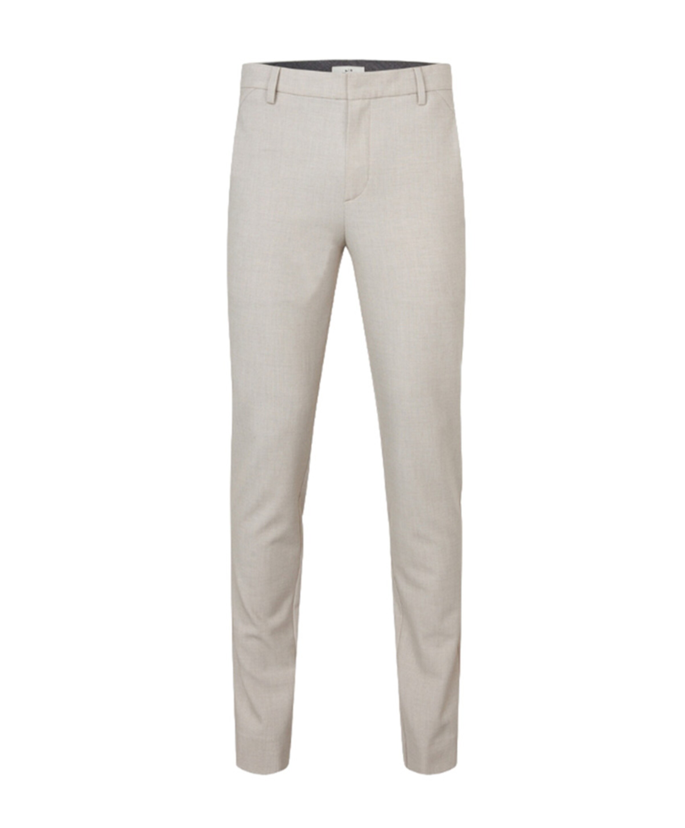 Plain JOSHPL 189 BEIGE MICRO CHECK heren broek beige