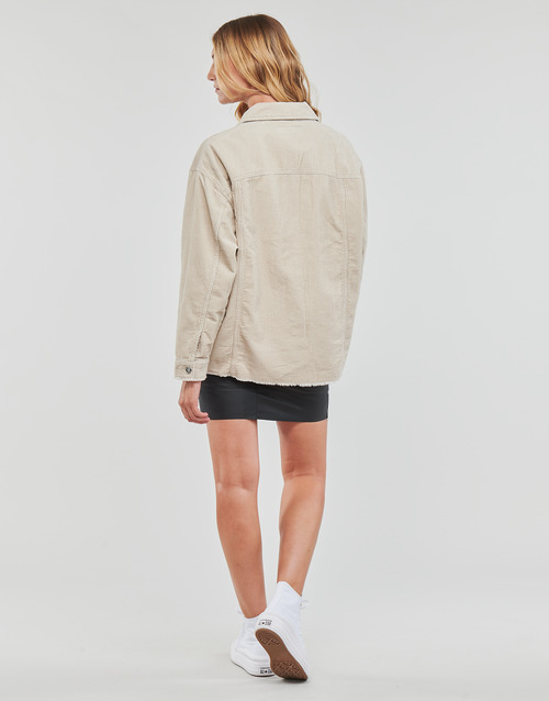 Only - ONLBITTEN CORD SHACKET PNT NOOS - Beige