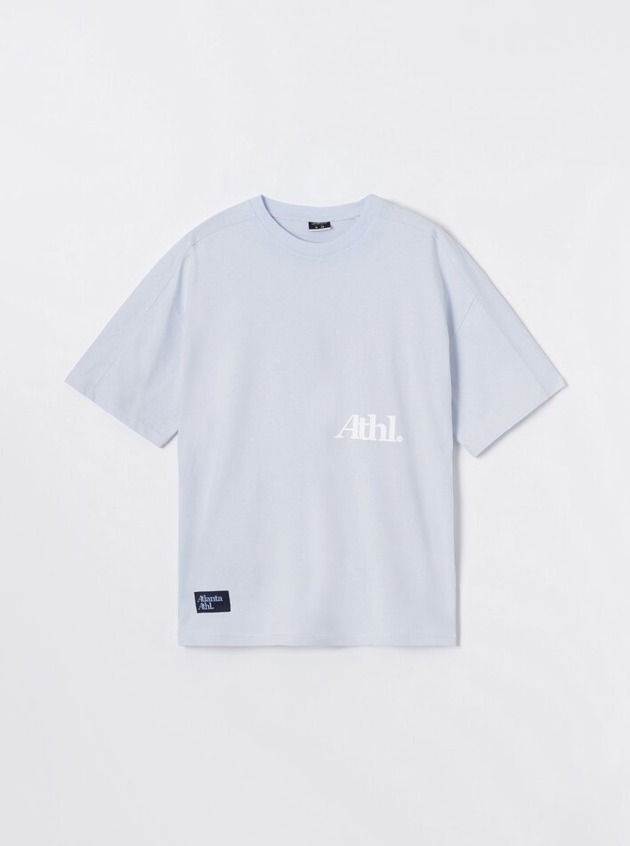Camiseta estampada - Azul claro