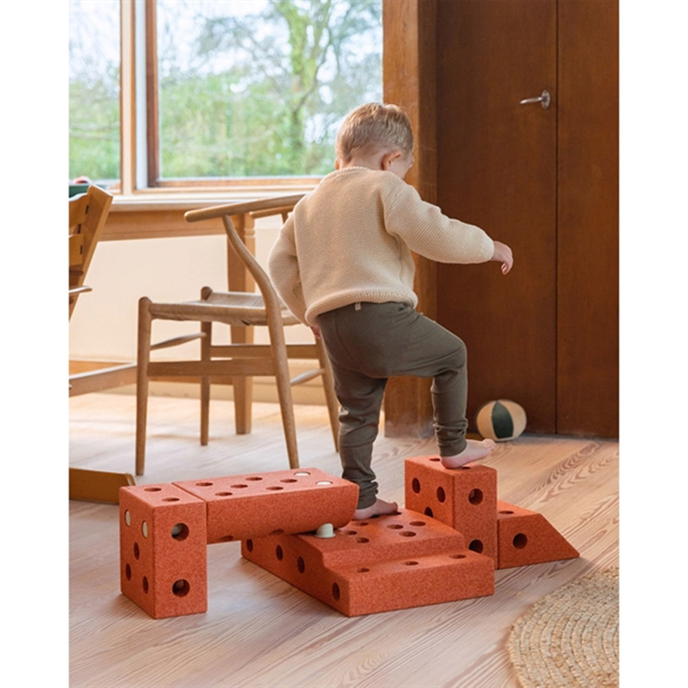 Køb MODU Explorer set Burnt Orange/Dusty Green | Luksusbaby