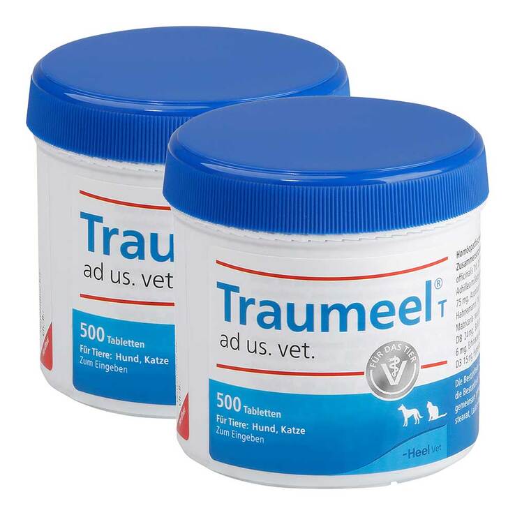 Traumeel T ad us. vet. Tabletten für Hund und Katze, 2x500 St