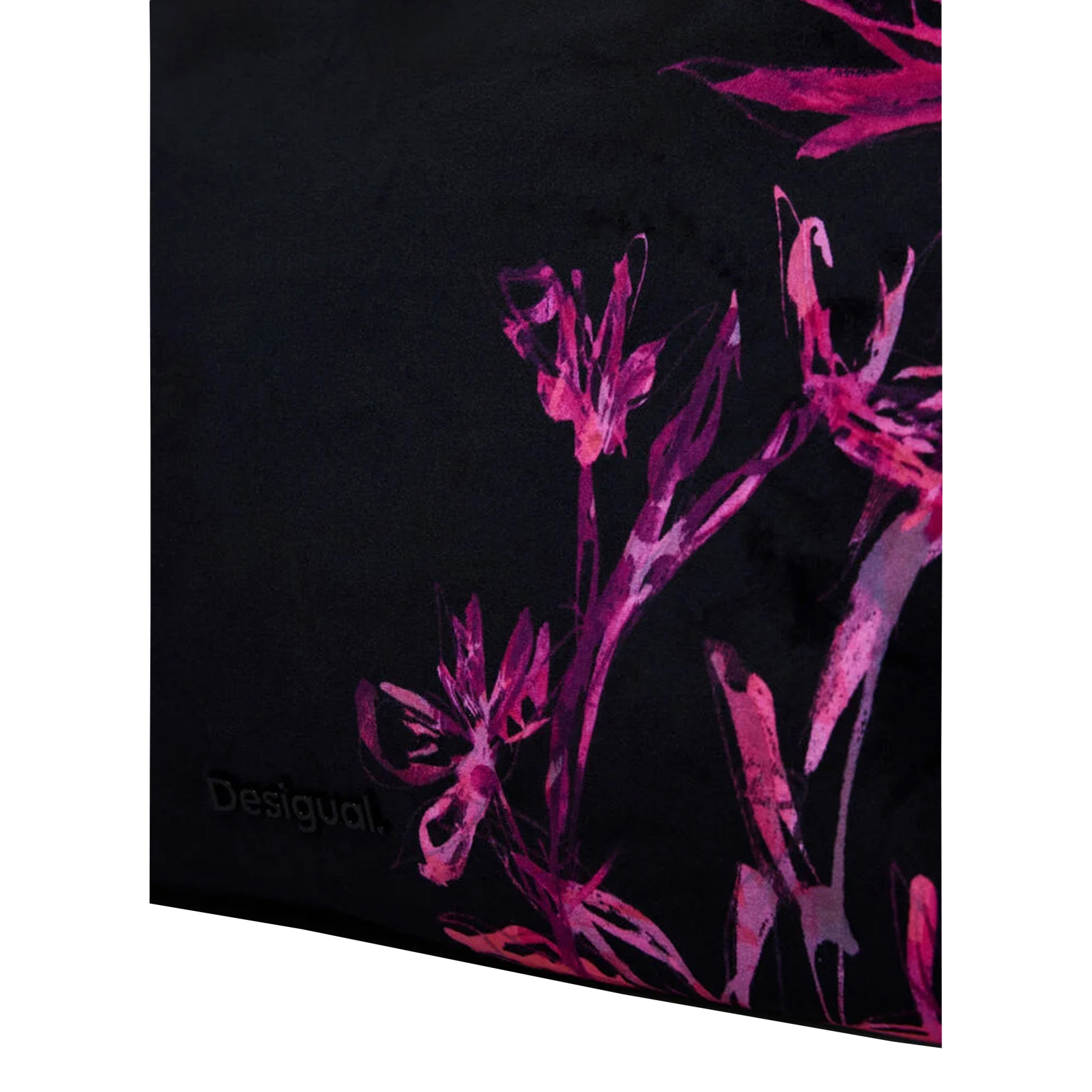 Sac bandoulière imprimé | Noir