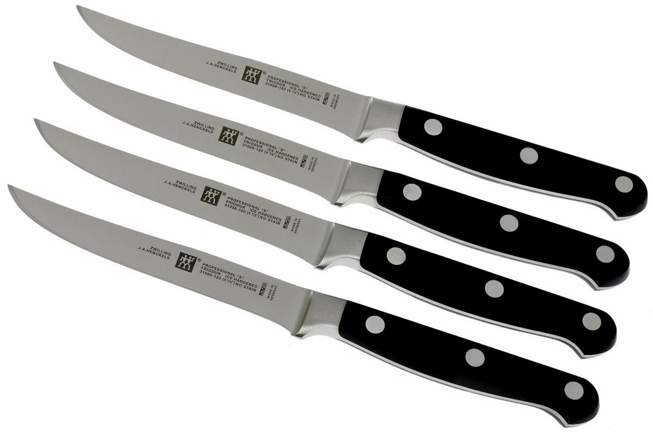 Zwilling 39188-000 Professional S steakmessenset 4-delig