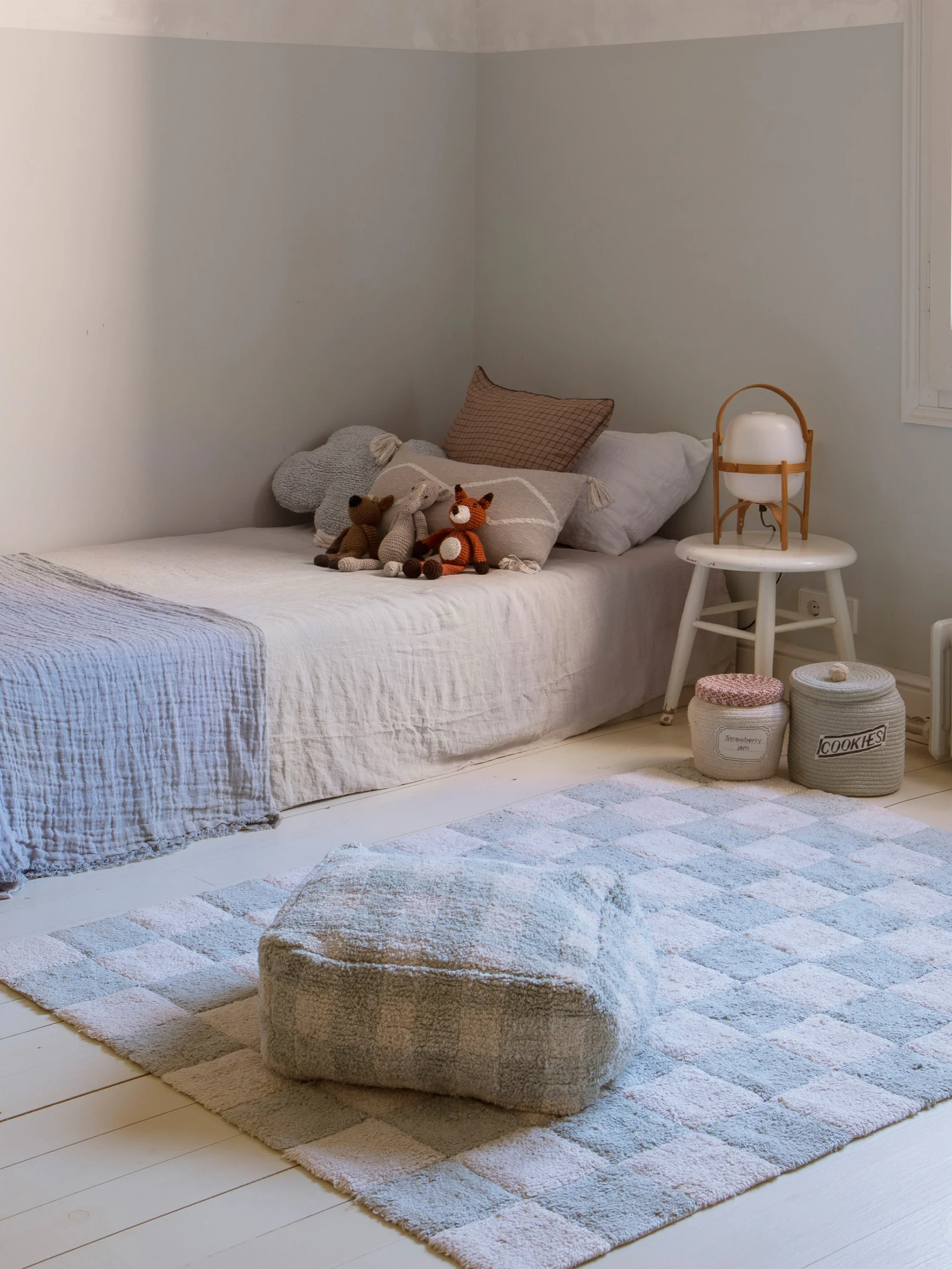 Wasbaar kindervloerkleed Kitchen Tiles, in verschillende formaten