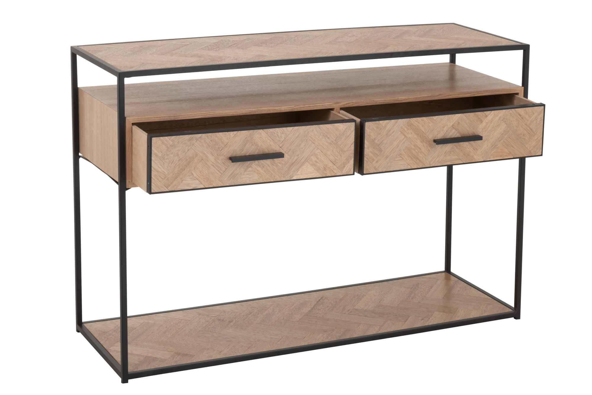 Sidetable SigSag lades Console SigSag Lades
