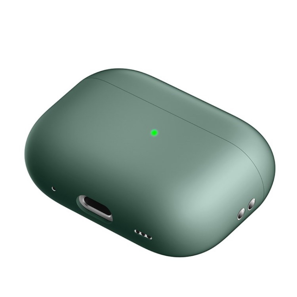 AirPods Pro 2 / AirPods Pro Silikon Case Schutzhülle Abdeckung - Dunkelgrün (Matt)
