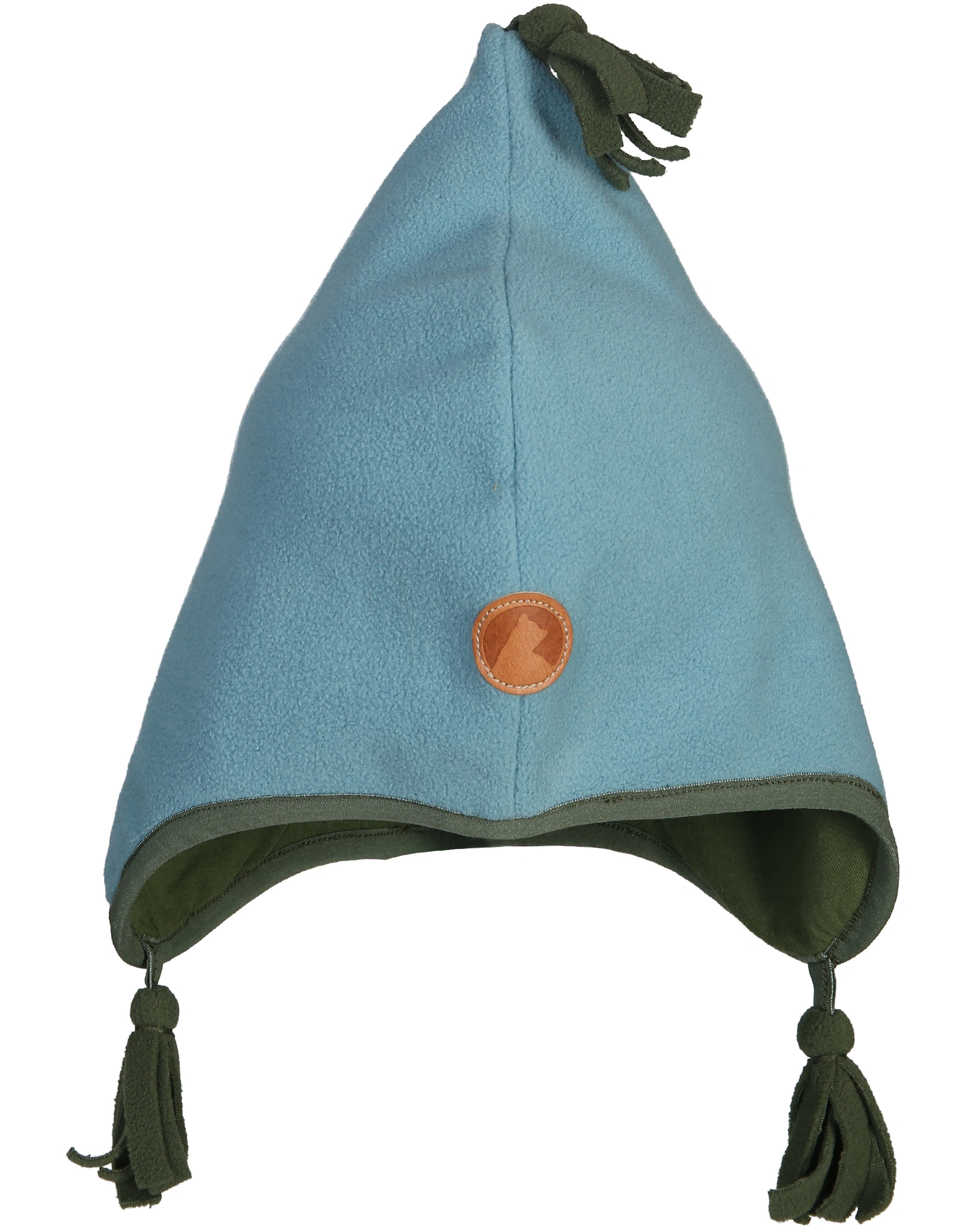Fleecemütze PIPO in smoke blue/ bronze green