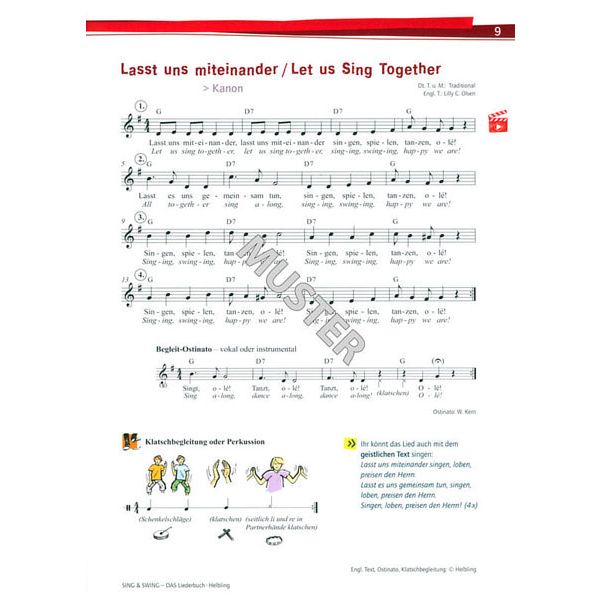 Helbling Verlag Sing & Swing -Das neue Lieder