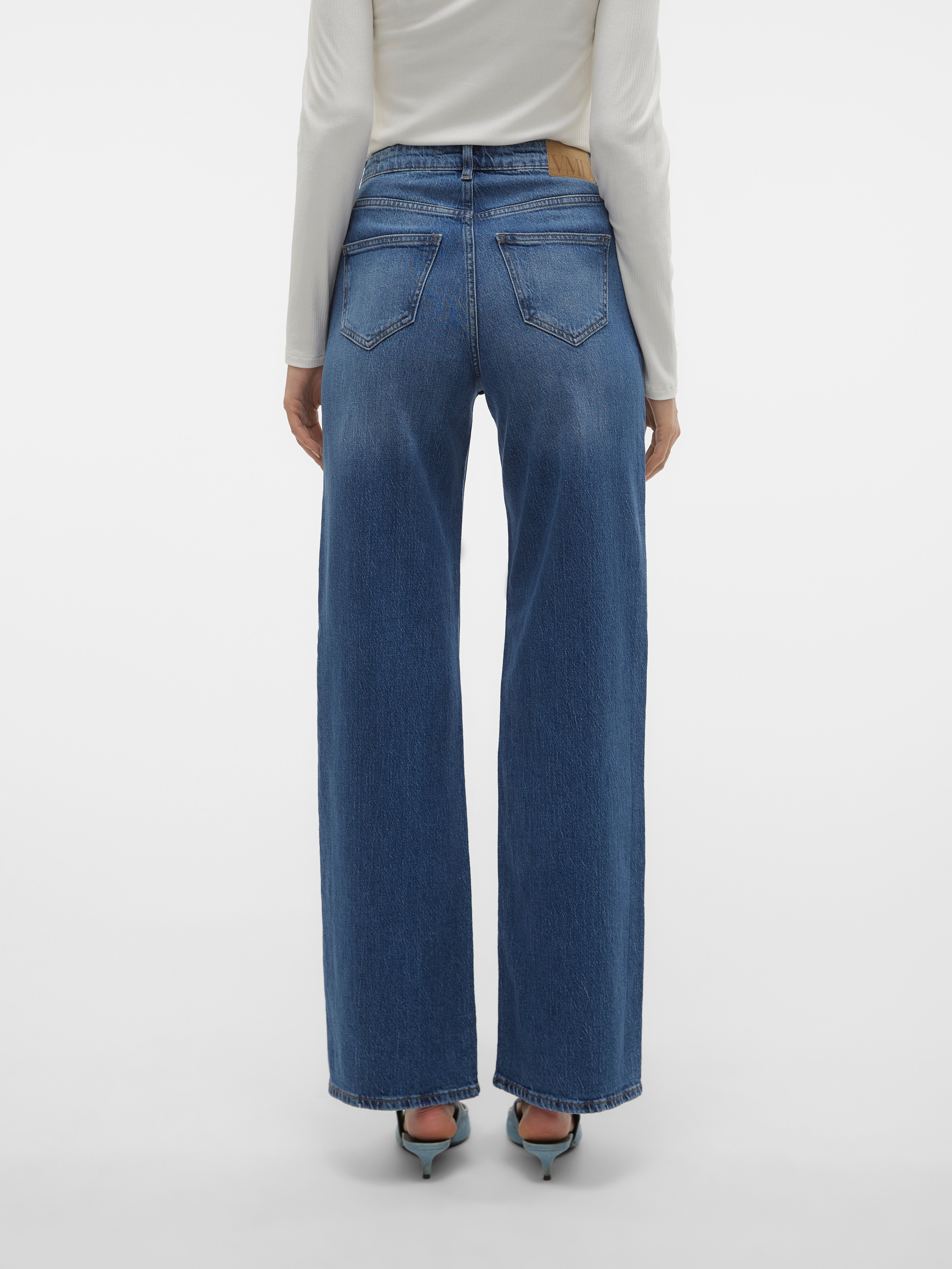 VMTESSA High rise Wide leg fit Jeans