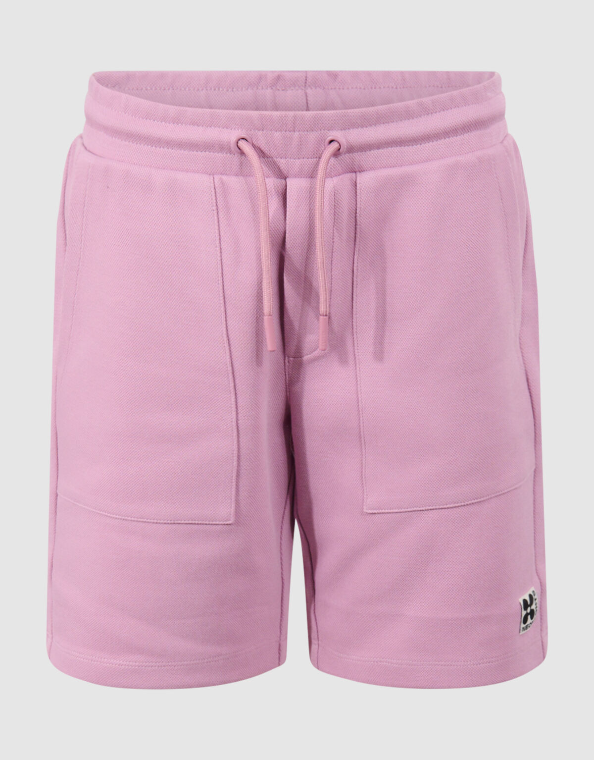 Pique Label Short Roze