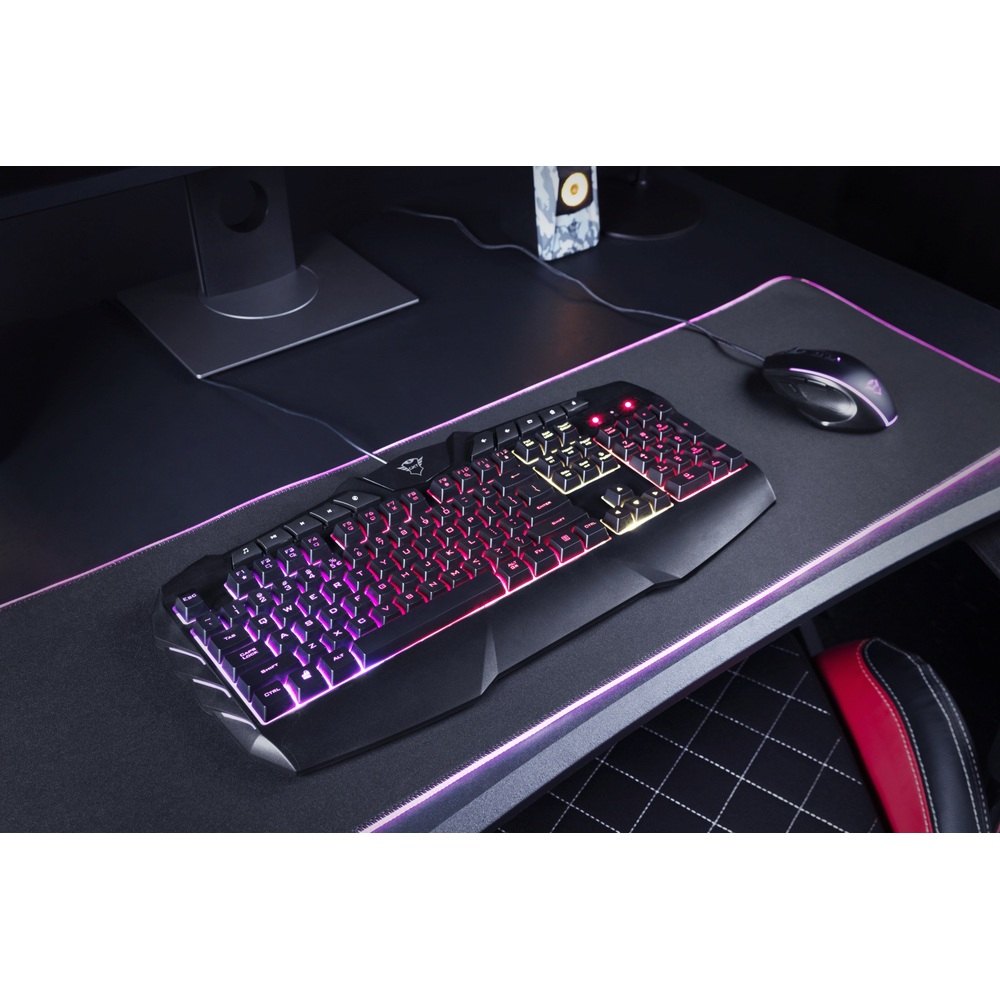 Trust GXT 881 Odyss Halbmechanische Tastatur