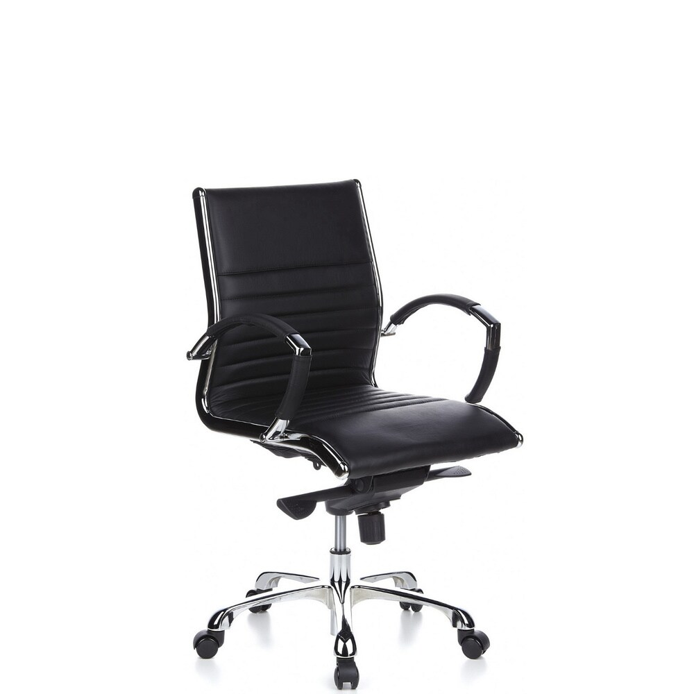Profi Chefsessel PARMA 10 Leder mit Armlehnen hjh OFFICE