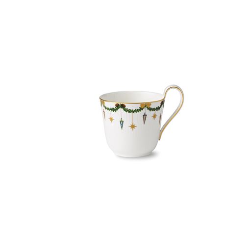 Royal Copenhagen Stjerne Riflet Højhankskop, 33 cl