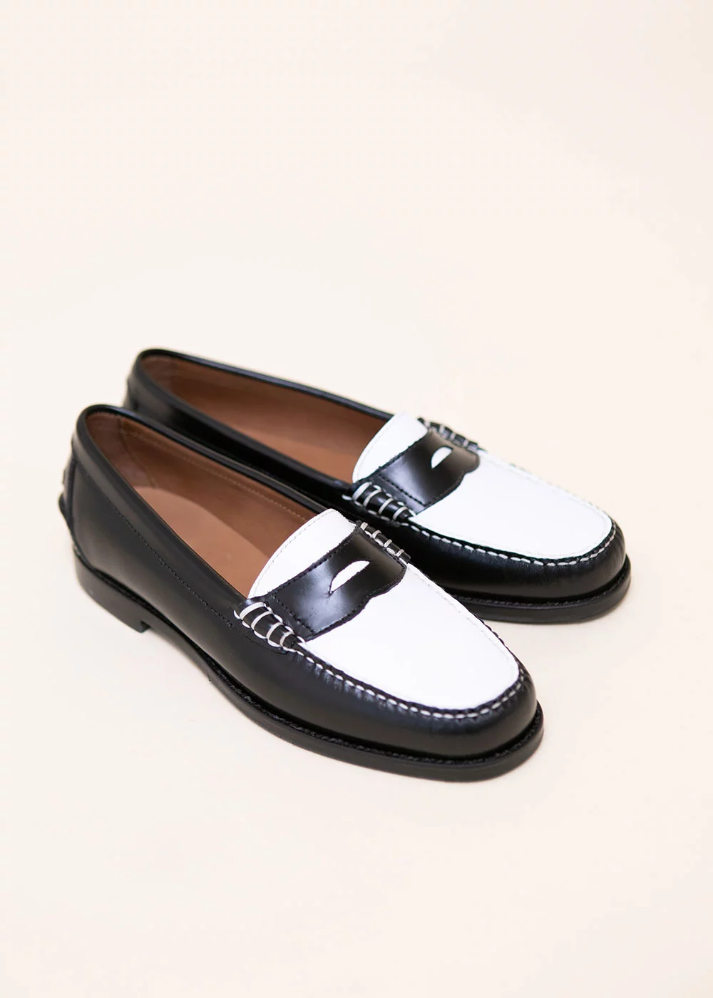 MOCASSIN W BEEFROLL BICOLORE