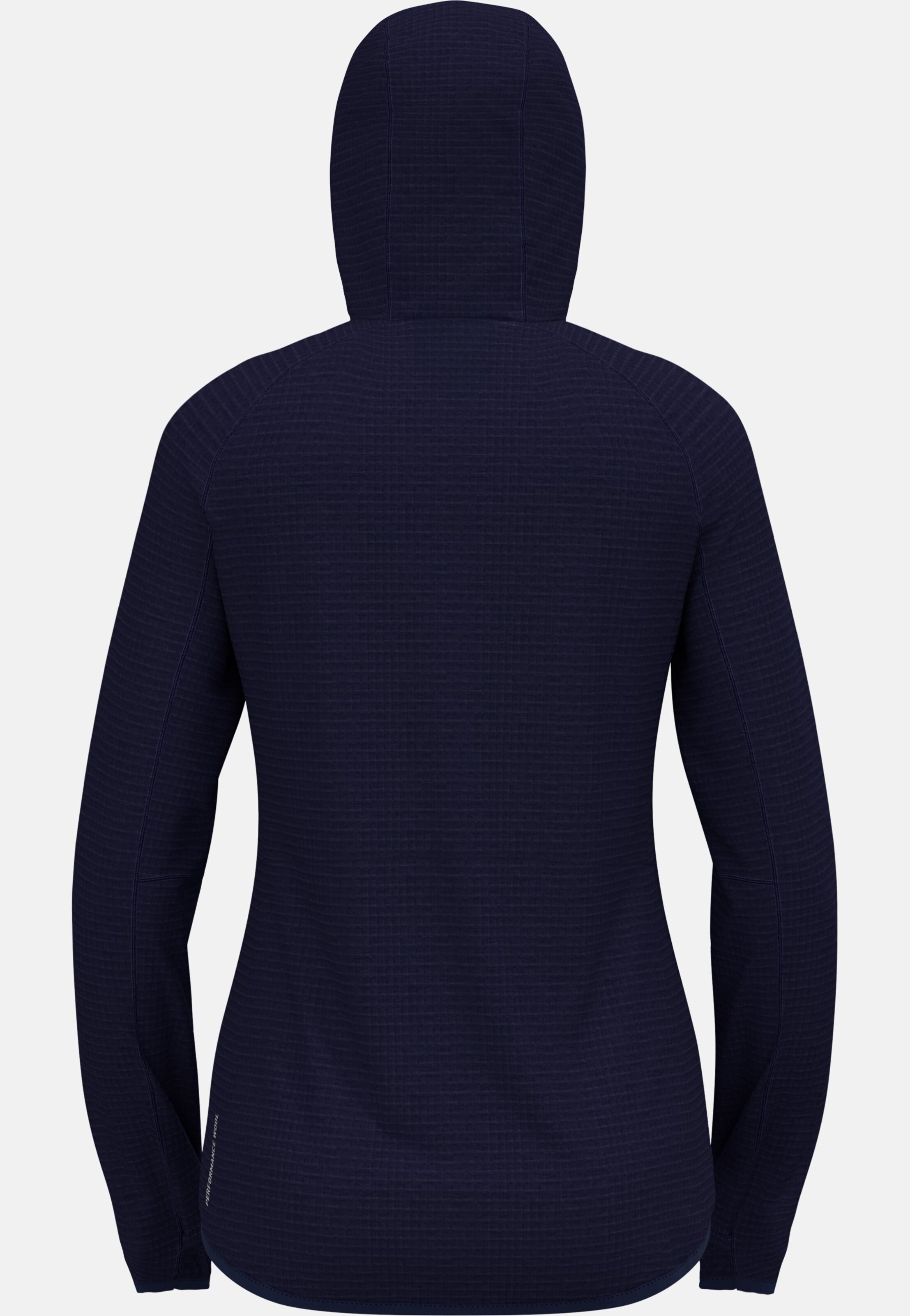Ascent Mid Layer mit Kapuze und Reissverschluss in eclipse