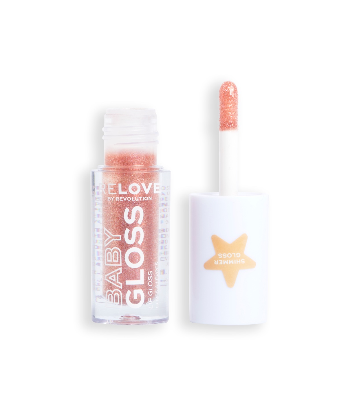Revolution Relove - Brilho Labial Baby Gloss Shimmer - Pink Tulle