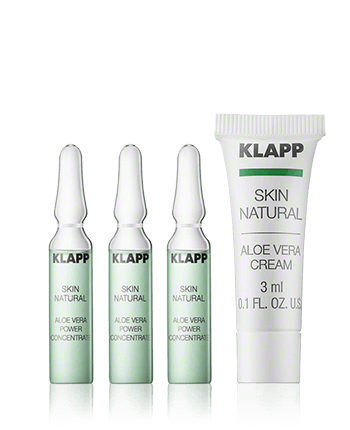 KLAPP Skin Natural Power Concentrate + Aloe Vera Cream 3x2ml+3ml