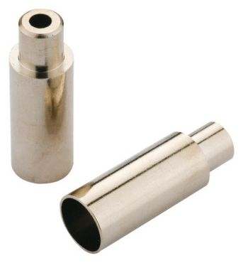 Embouts de Gaine de Frein Jagwire 4/5mm Chrome (x100)