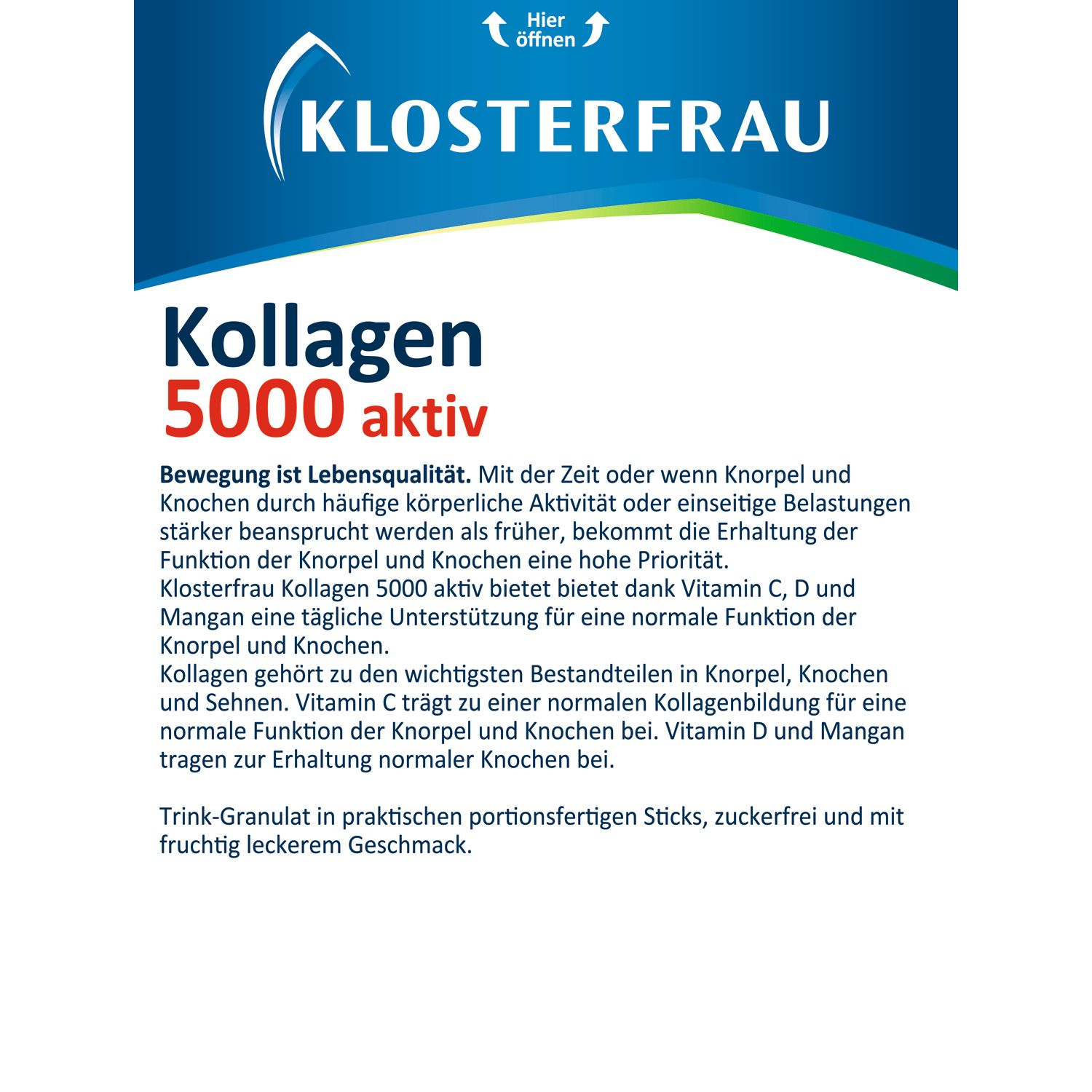 KLOSTERFRAU Kollagen 5000 aktiv