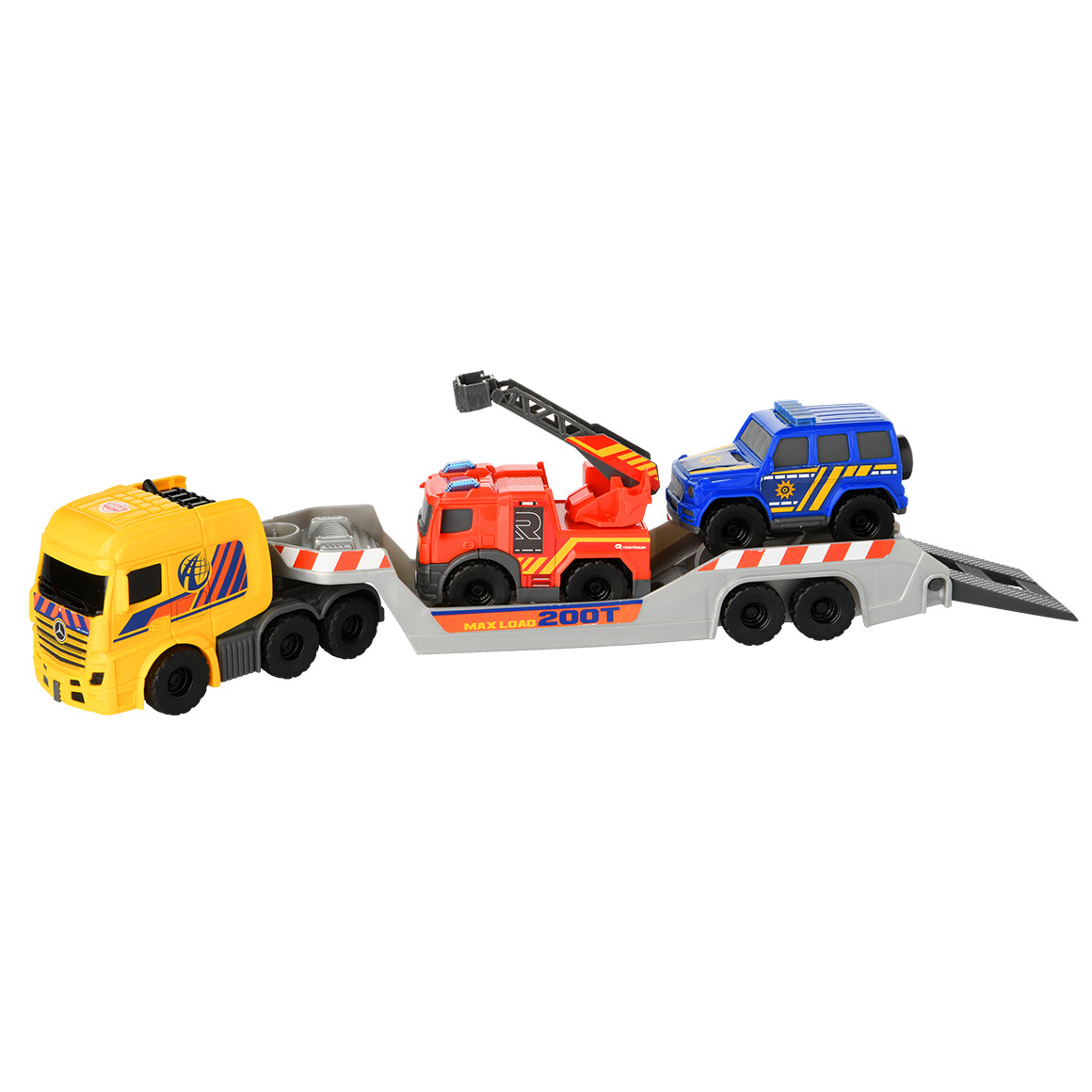 Dickie Dickie Toys Micro Rescue Truck gelb / rot / blau
