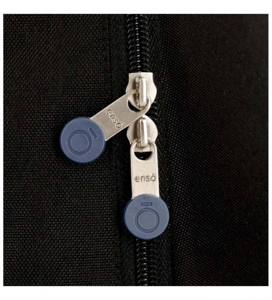 Enso Mochila con carro Basic -32x46x15cm- Negro