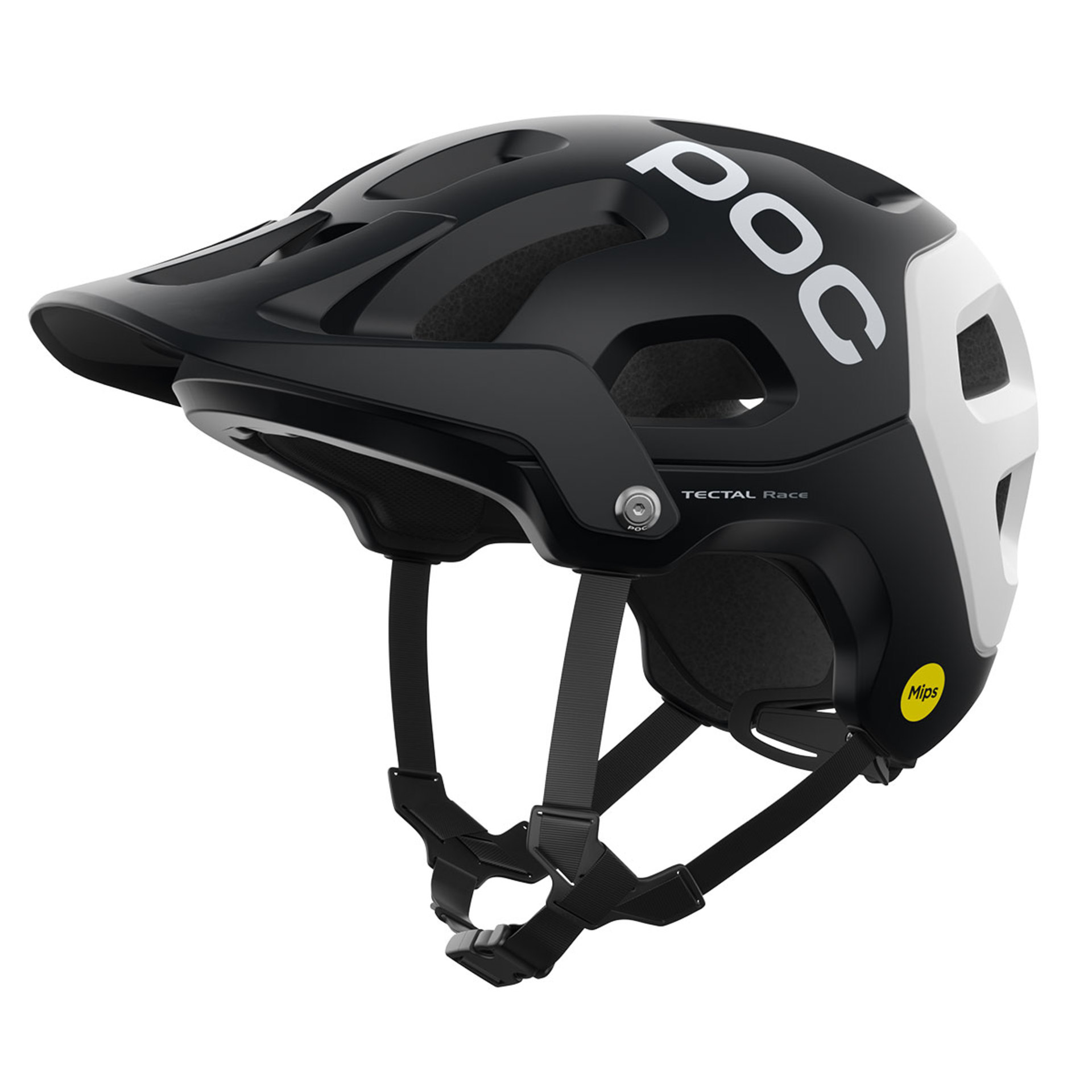 POC Tectal Race MIPS MTB Fietshelm Zwart/Wit