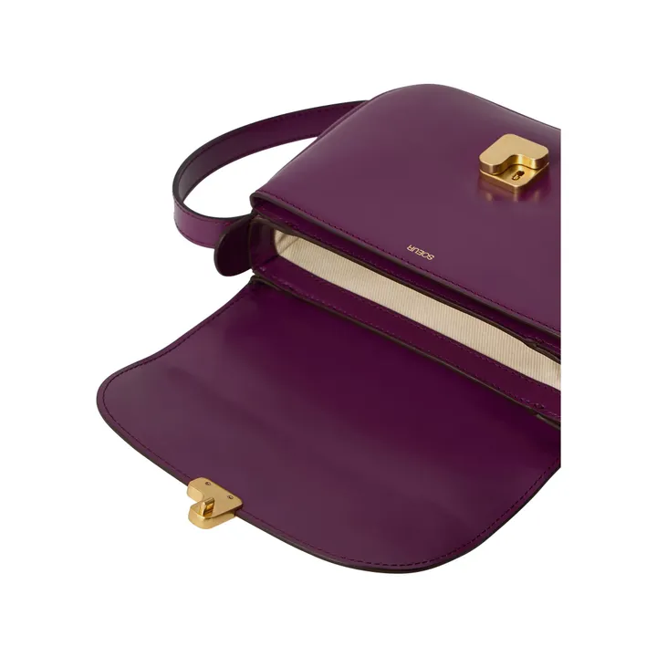 Soeur Sac Bellissima Mini Cuir | Pourpre