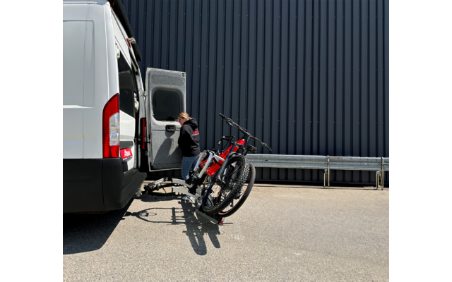 Atera Anhängerkupplungs Fahrradträger Strada Evo RV für 2 Fahrräder, E-Bike geeignet