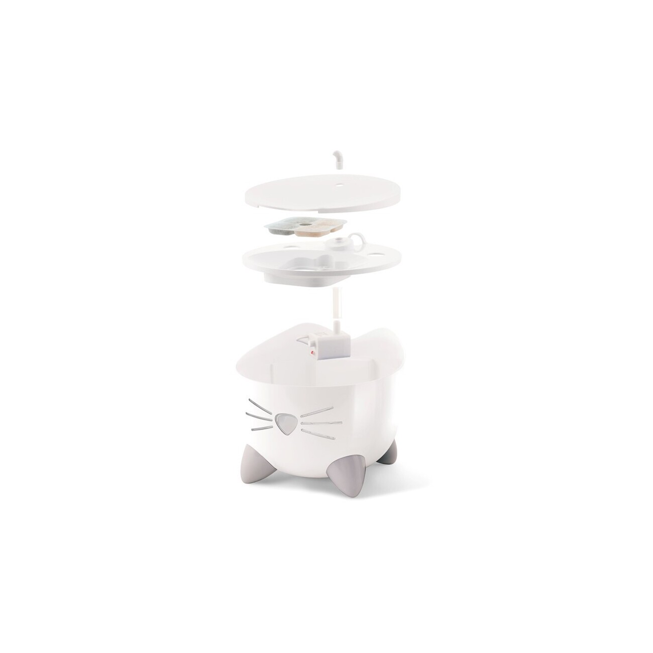 Catit Pixi Fountain Trinkbrunnen weiß