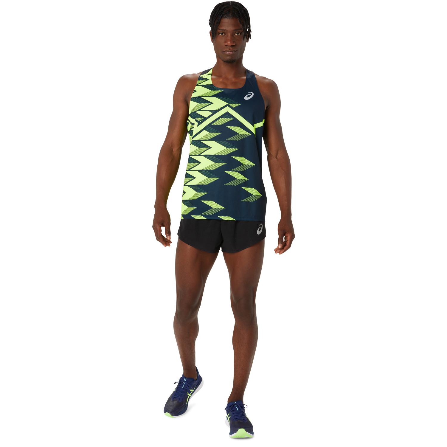 ASICS Light Graphic Singlet Heren