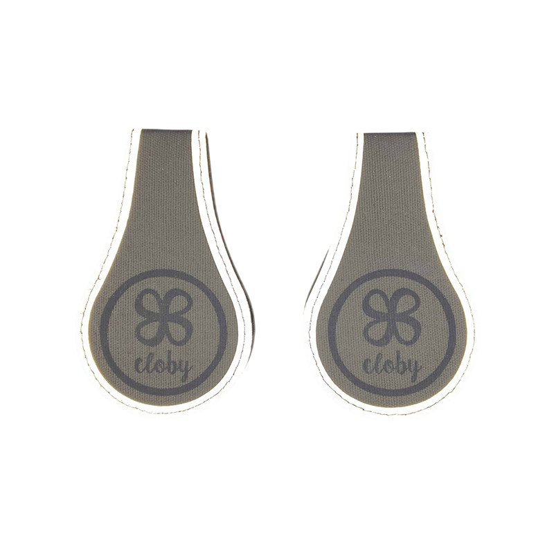 Magnet Clips reflektierend schwarz