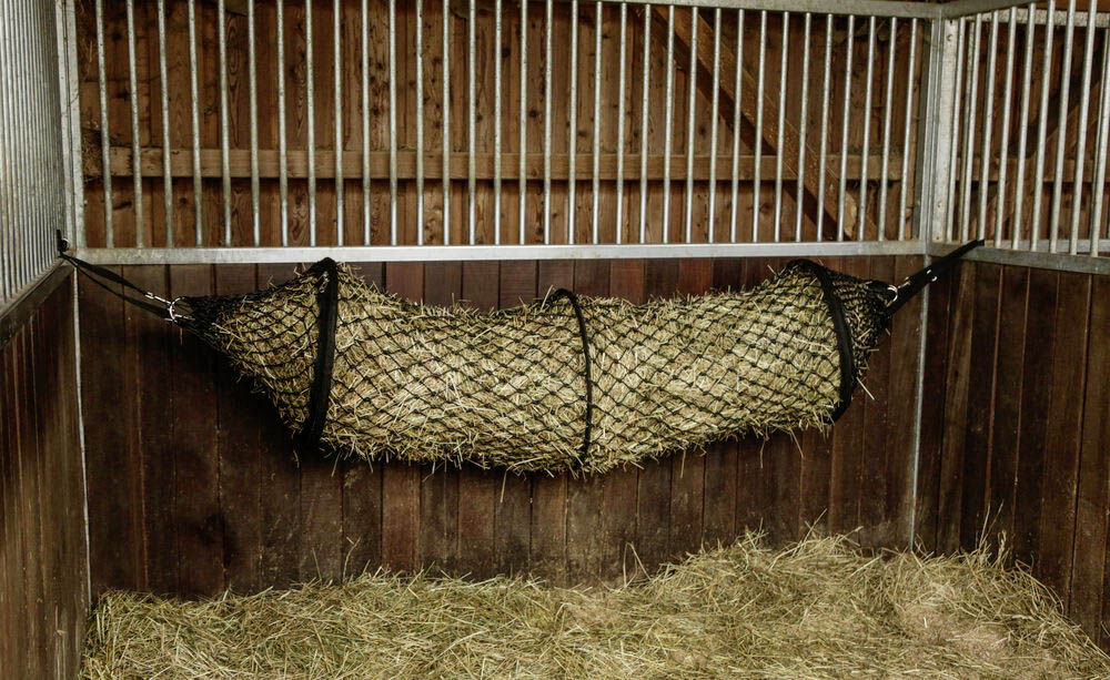 Kerbl Tunnelvorm - Hooinet - Zwart - 1x50x150 cm
