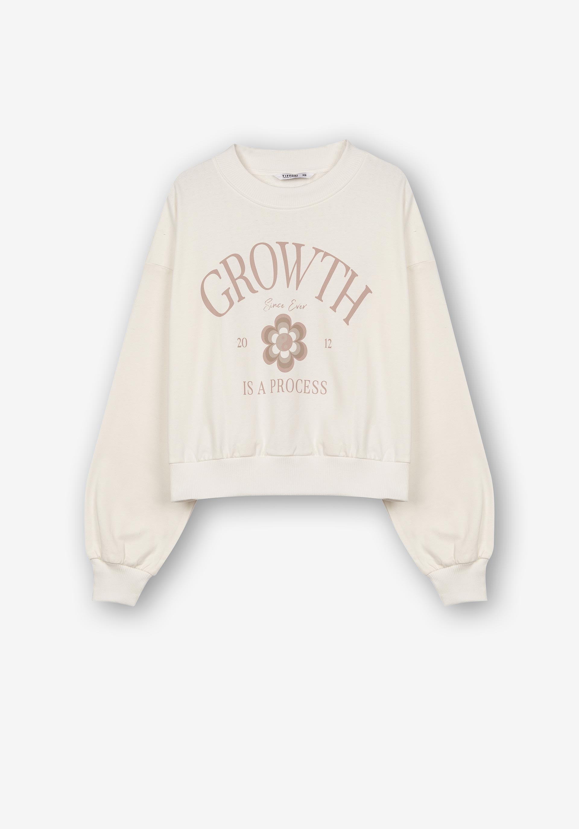 Sweatshirt com Estampado Frontal